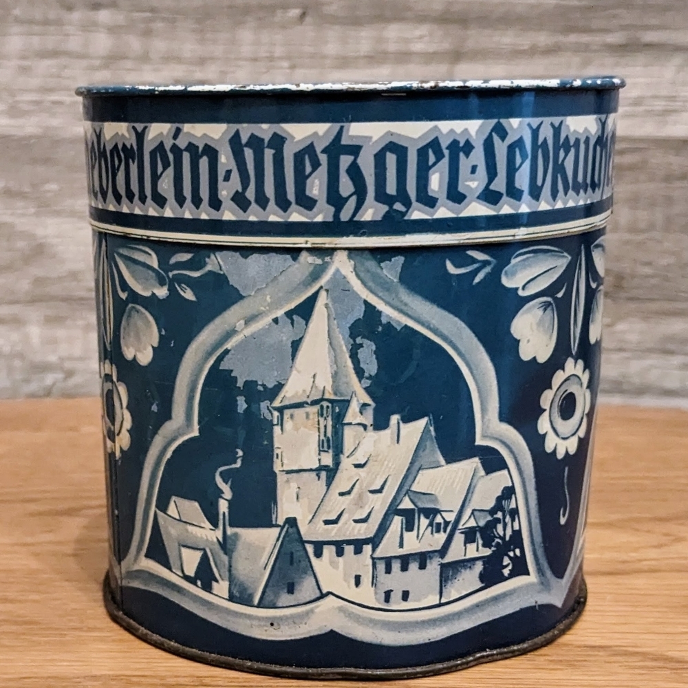 Vintage German Tin - Haeberlin-Metzger Lebkuchen